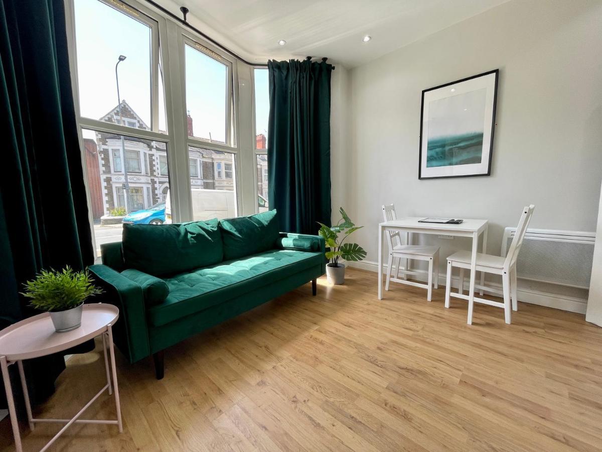 1 Bed 2 Person Apartment City Centre Cardiff Luaran gambar